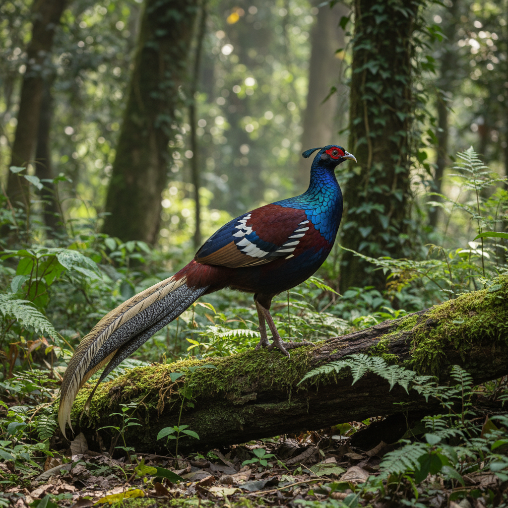 The elegant Nongin bird
